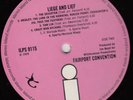 FAIRPORT CONVENTION -LIEGE & LIEF -OG UK ISLAND LP 1/1