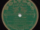 78 rpm Greek Polydor Andonis Dalgas Extremely rare O Voskos