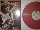 AC/DC FIRST EVER SHOW IN NEW YORK LP PINK VINYL LIVE NEW YORK PALLADIUM 1977