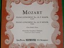CLARA HASKIL - MOZART Piano Concerto No.19 & 20 -WESTMINISTER-RARE/1st/ US/GREEN