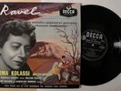 * Rare DECCA LW 5246 - RAVEL - IRMA KOLASSI *