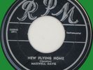MAXWELL DAVIS New Flying Home 45rpm RPM 1951 sax instrumental
