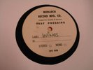 WINGS ( THE BEATLES ) / MONARCH RECORD MFG. CO. TEST PRESSING LP