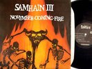 METAL LP Samhain III NOVEMBER-COMING-FIRE on PLAN 9 rare