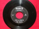 JIM EDEN Just A Friend / Loneliness 45 Record  1950s ROCKABILLY