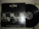 AC/DC Let There Be Rock LP (Blue Label 1977) Albert Productions
