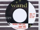 DIANE LEWIS RARE NORTHERN SOUL 45  on WAND ''WITHOUT YOUR LOVE'' 1191 *MINT*