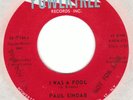 PAUL SINDAB I Was A Fool POWERTREE rare POPCORN MOD SOUL 45 M- HEAR
