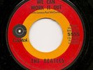 Beatles WE CAN WORK IT OUT Capitol RED/ORANGE Target 45 NEAR MINT & orig. sleeve