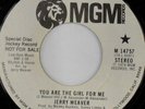 rare Soul 45 JERRY WEAVER you are the girl MGM Hear