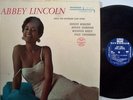 ABBEY LINCOLN s/t lp RIVERSIDE dg sexy cover female vocal sonny rollins vinyl