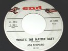 Joe Shepard 45 rare new breed soul R&B on End - What's The Matter Baby