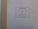 Mozart Quartet 18 D minor, Budapest String Quartet. COL M-462, 3 x 78 SET. Mint