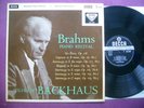 SXL 2222 wbg, ED1 BRAHMS: Piano Recital BACKHAUS, NM