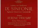 DGG RED STEREO BEETHOVEN FERENC FRICSAY SYMPHONY NO.9 2LP SLPM 138 002/003 NM