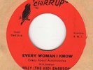NORTHERN SOUL / R 'N'B / FUNK -- BILLY THE KID EMERSON  -- EVERY WOMAN I KNOW