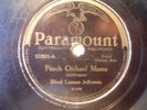Pre-War Blues 78 Blind Lemon Jefferson Paramount 12000 series