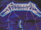 Orig WL PROMO 1984 METALLICA Ride The Lightning LP Megaforce metal thrash