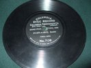 EARLY 7 INCH  COLUMBIA 78 RPM ONE SIDED GRAMOPHONE RECORD