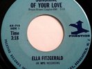 * ELLA FITZGERALD Sunshine of Your Love  FUNK JAZZ Prestige 45   HEAR