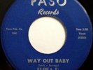 * FLORA D Way Out Baby/You Gonna Cry  NORTHERN SOUL R&B Paso 45   HEAR