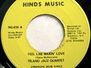 * ISLAND JAZZ QUARTET Feel Like Makin Love CRAZY RARE ISLAND AFRO FUNK 45 Hear