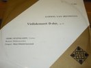 Beethoven Violinkonzert Kulenkampff Orig. Telefunken 1 LP Org.