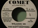 SCOTT BROTHERS - Letter from my Baby 45 COMET Northern Soul * LISTEN * DJ PROMO