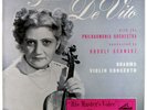 GIOCONDA DE VITO-BRAHMS VIOLIN CONCERTO- ORIG. HMV MONO ( LP ) - NM
