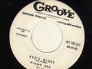 BLUES ROCKER on GROOVE--PIANO RED---HEAR BOTH--1955 PROMO