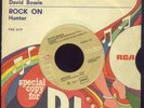 PXB6119 DAVID BOWIE - HUNTER Heroes rare ITA ONLY DJ 7
