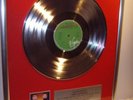 Mike Oldfield the Killing Fields platin Schallplatte goldene
