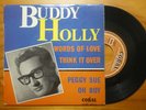 très rare EP : BUDDY HOLLY CORAL 94 606  BIEM