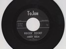 Rare 45 W/Co Slv Jimmy Nelis Rockin' Rocket  