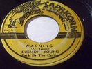 DESMOND YOUNG  -WARNING KILLER ROOTS CAPRICORN RISING ORIG,7