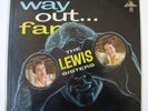 LEWIS SISTERS Way Out Far LP jazz lounge exotica Stereo EX