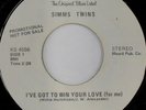 rare Soul 45 SIMMS TWINS got to win your love KENT Hear