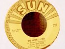 Rockabilly 45-Slim Rhodes-Do What I Do / Take And Give-Sun 256-Strong VG+