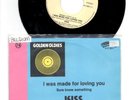 kiss  7  single  picture  sleeve  BELGIUM   SHANDI  8120697