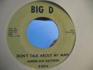 JOHNNIE MAE MATTHEWS KILL DETROIT 2 SIDED NORTHERN ON BIG D 855 LISTEN TO BOTH
