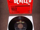 The Beatles With Tony Sheridan. Why/Cry For A Shadow. 45rpm Record with PS.