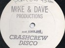 Crash Crew - High Power Rap - Original Press Pre - Release Blank White Label 12
