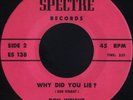 DON WRIGHT & THE HEAD SET Why Did You Lie (Spectre 137) Opposite Six Garage 45