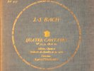DF 217 KARL RISTENPART, BACH 4 CANTATES LP DISCOPHILES FRANCAIS
