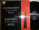 SXL 2076 Wbg ED1 Rachmaninov Piano concerto  2 Katchen NM