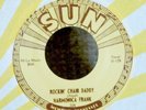 REPRO Rockabilly Blues 45-Harmonica Frank-Rockin' Chair Daddy-Sun 205-VG+++