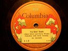 78RPM-AL JOLSON-COLUMBIA 61D-I'M GOIN' SOUTH-YOU'RE IN KY. SURE AS YOU'RE BORN