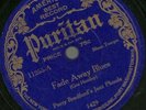 Perry Bradford's Jazz Phools Fade Away & Day Break Blues, Puritan 1429, 78 rpm