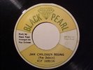 JAH CHILDREN RISING  /   ROY  DOBSON  orig  BLACK PEARL  7 in  RARE
