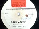 JAZZ FUNK EP 45-PHILIP COHRAN-LOUD MOUTH-ZULU PRIVATE